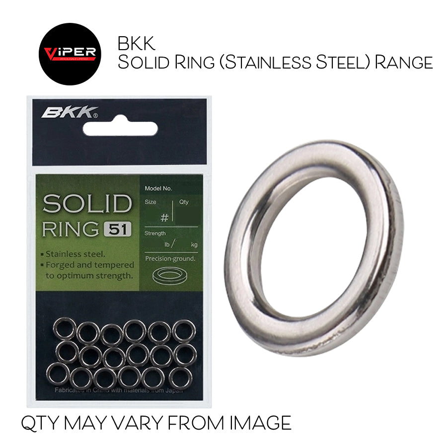 BKK - Solid Ring (Stainless Steel) Range