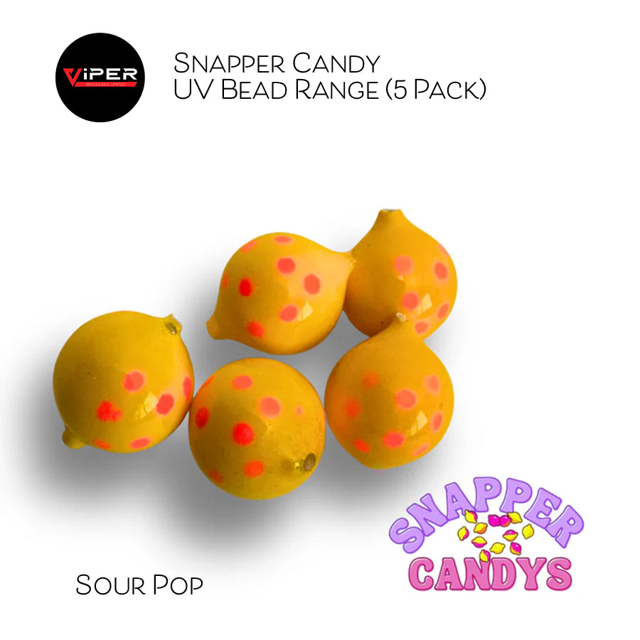 Snapper Candy - UV Bead Range (24 colours - 5 Pack)