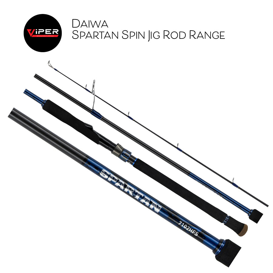 Daiwa - Spartan Spin Jig Rod Range