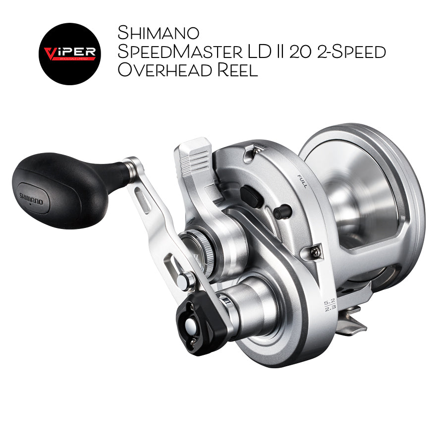 Shimano - SpeedMaster LD II 20 2-Speed Overhead Reel