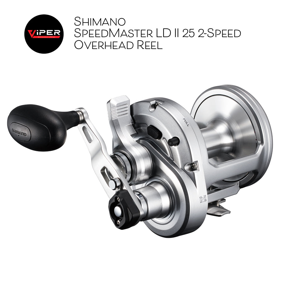 Shimano - SpeedMaster LD II 25 2-Speed Overhead Reel