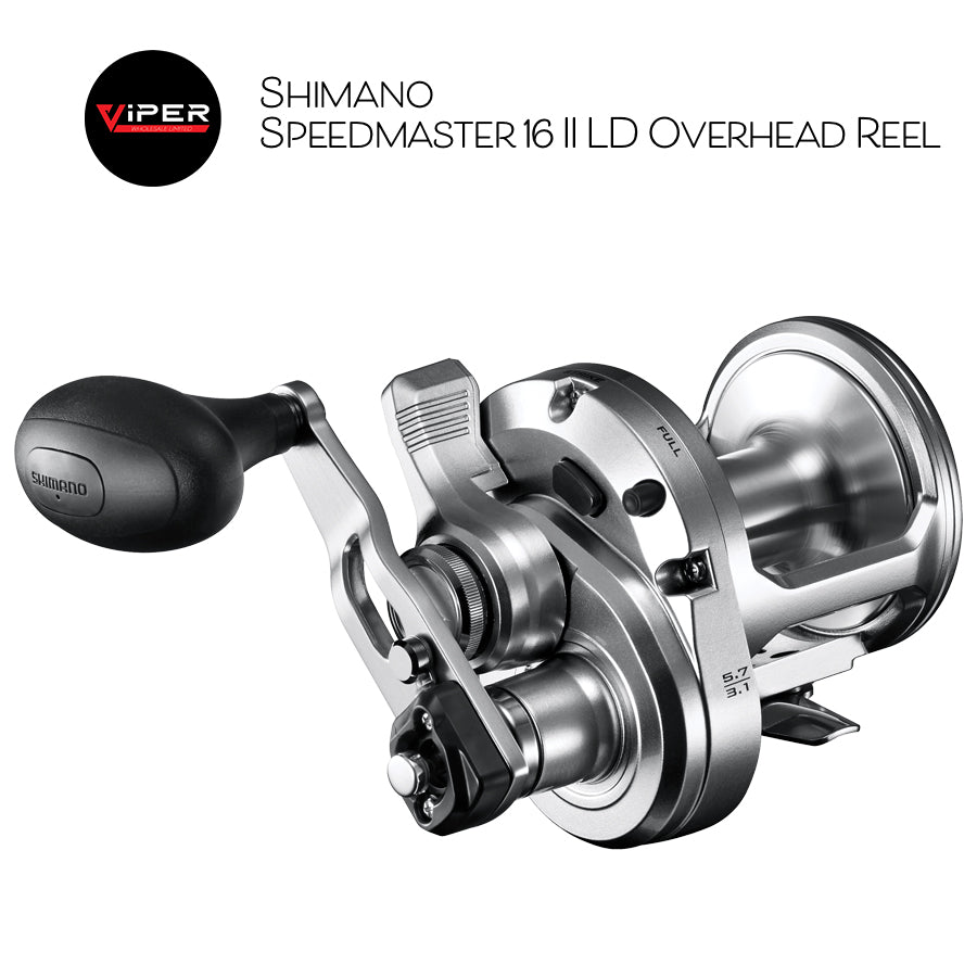 Shimano - Speedmaster Two Speed Lever Drag Overhead Reel Range