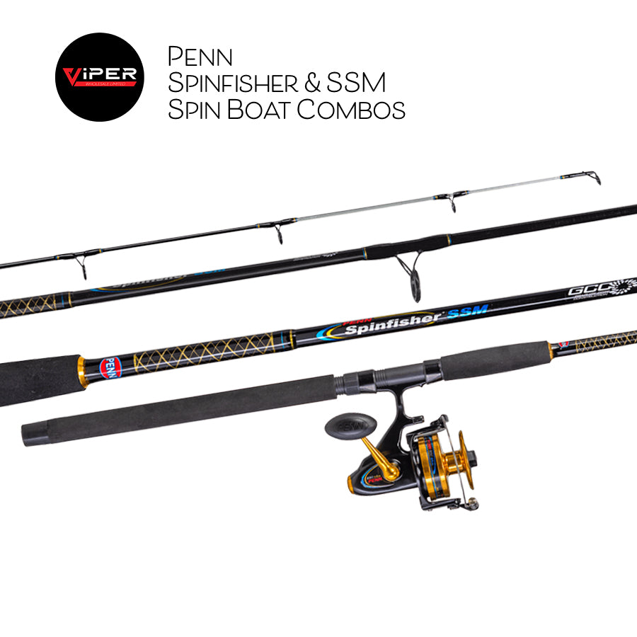 Penn - Spinfisher Reel & SSM Rod Spin Boat Combo