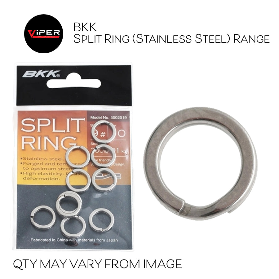 BKK - Split Ring (Stainless Steel) Range