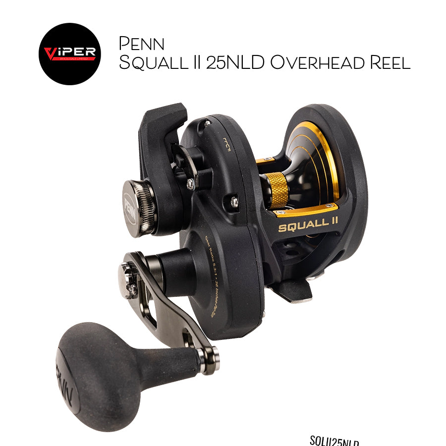 Penn - Squall II 25NLD Overhead Reel