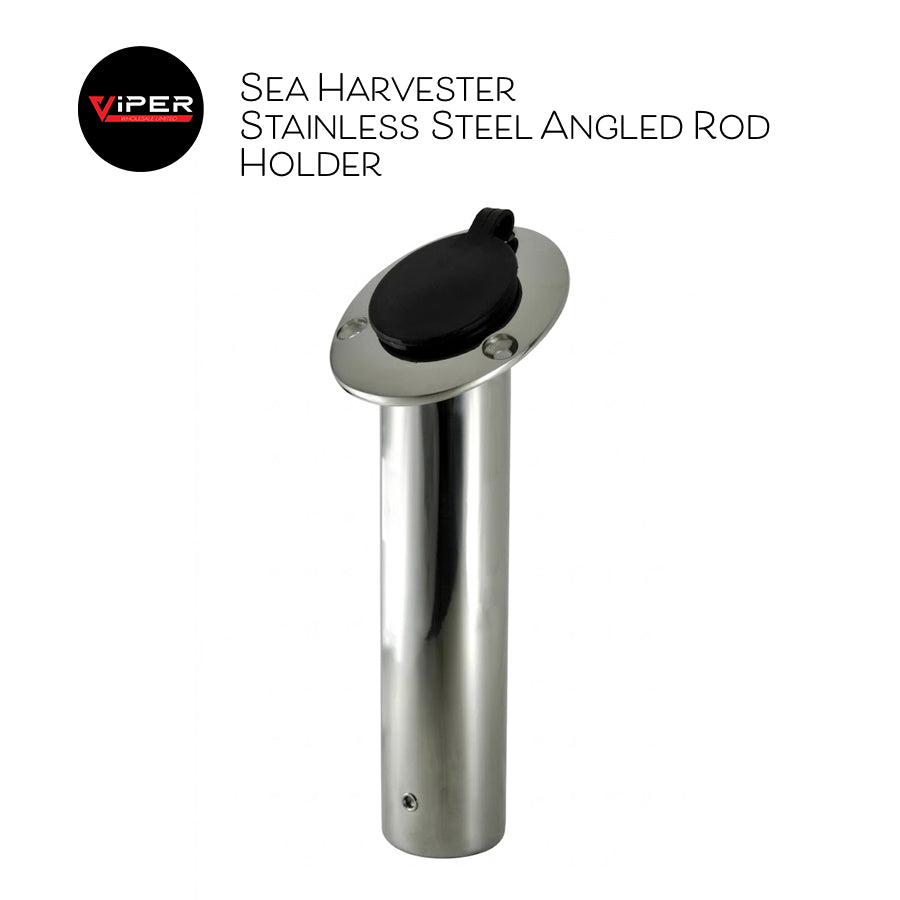 Sea Harvester - Stainless Steel Angled Rod Holder