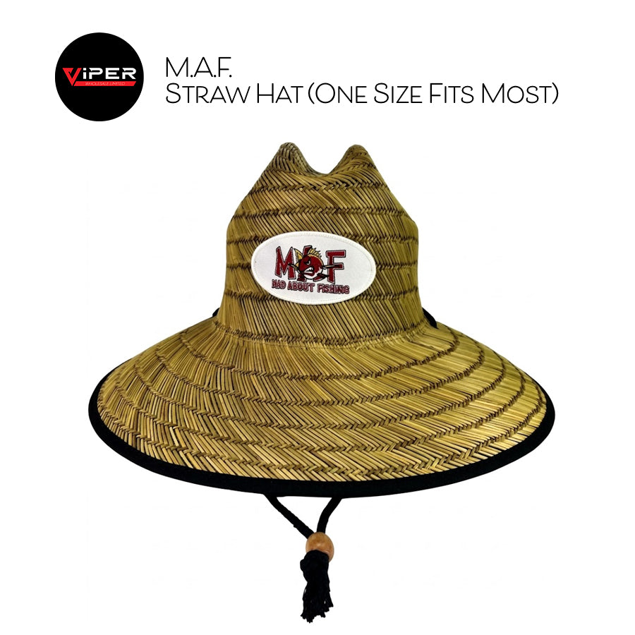 M.A.F. - Straw Hat (One Size Fits Most)