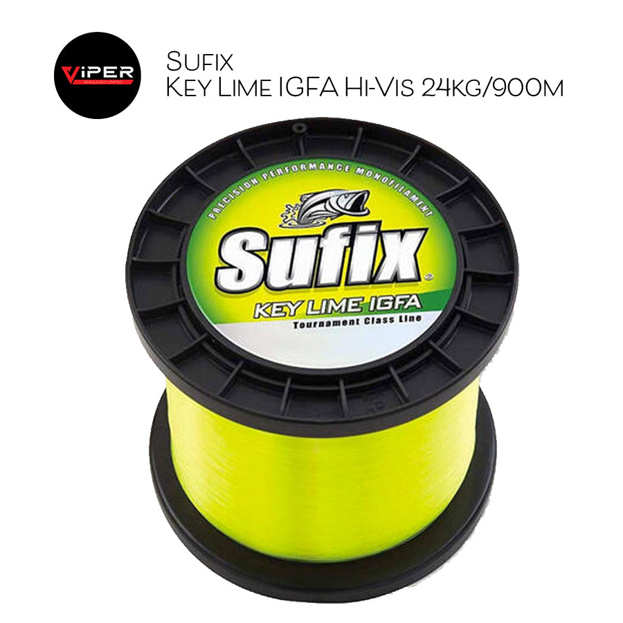 Sufix - Key Lime IGFA Hi-Vis 24kg/900m