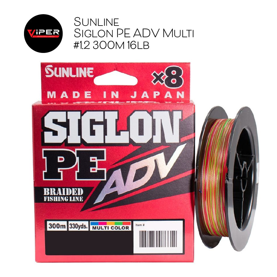 Sunline - Siglon PE ADV Multi #1.2 300m 16lb