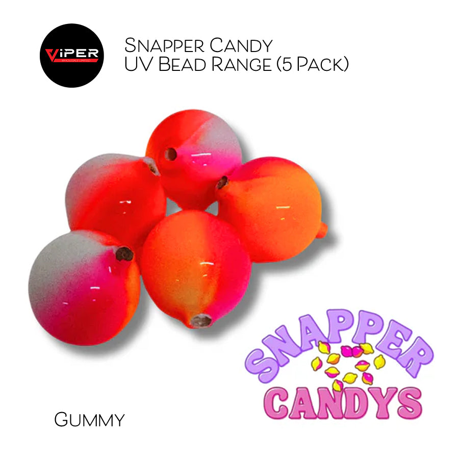 Snapper Candy - UV Bead Range (24 colours - 5 Pack)