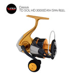 Daiwa - TD SOL HD 3000D-XH Spin Reel
