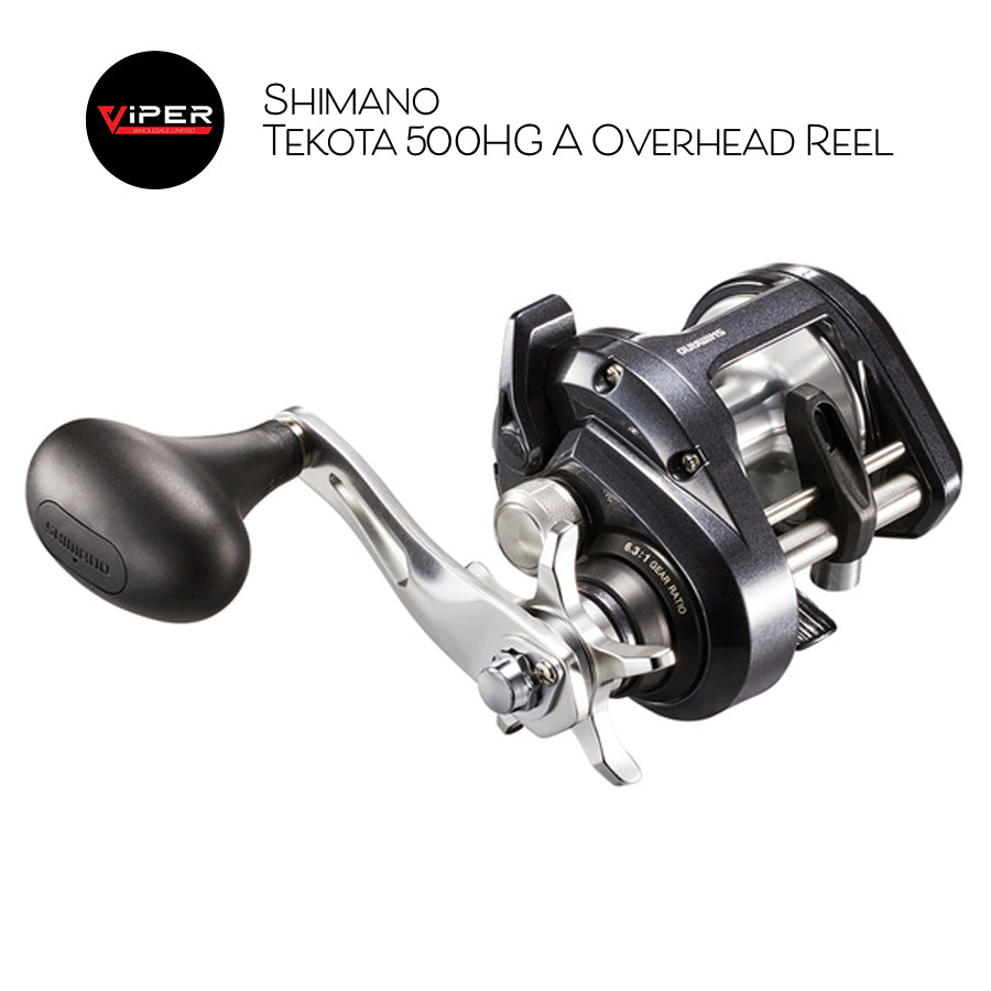 Shimano - Tekota Overhead Reel Range (500HG, 600HG & 800PG)