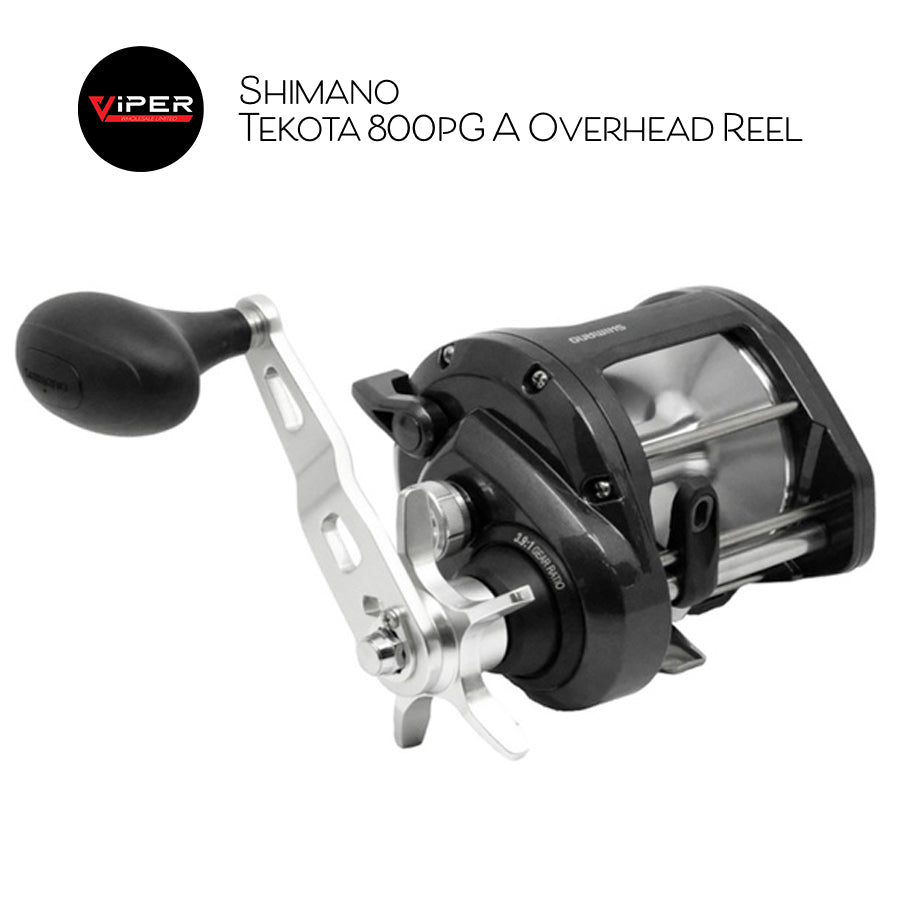Shimano - Tekota Overhead Reel Range (500HG, 600HG & 800PG)