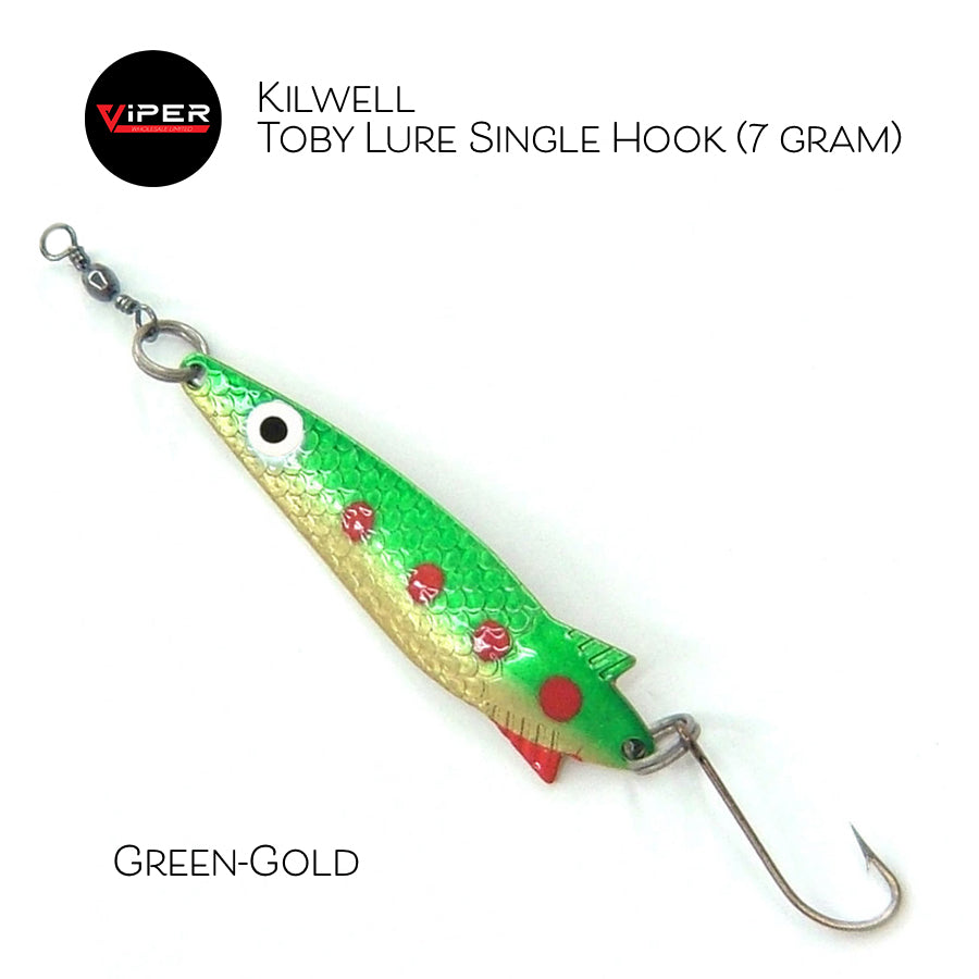 Kilwell - Toby Lure Single Hook (7 gram) Range