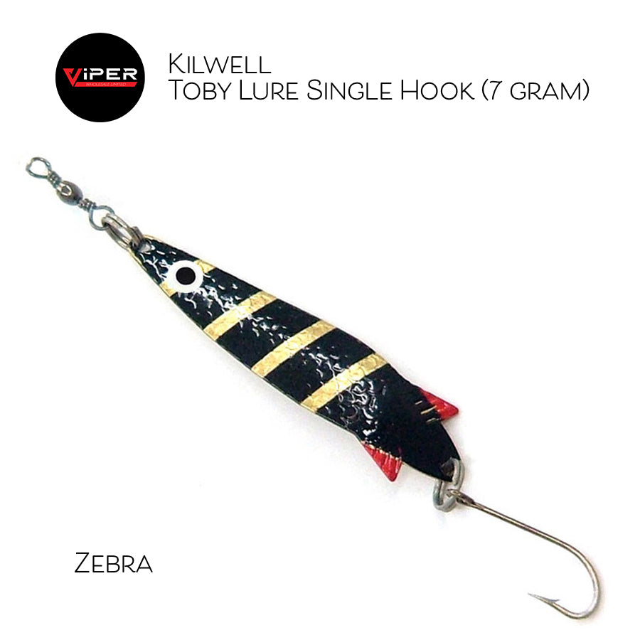 Kilwell - Toby Lure Single Hook (7 gram) Range