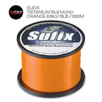Sufix - Tritanium Mono 6.8kg / 15lb - 1/4lb spool / 1365m
