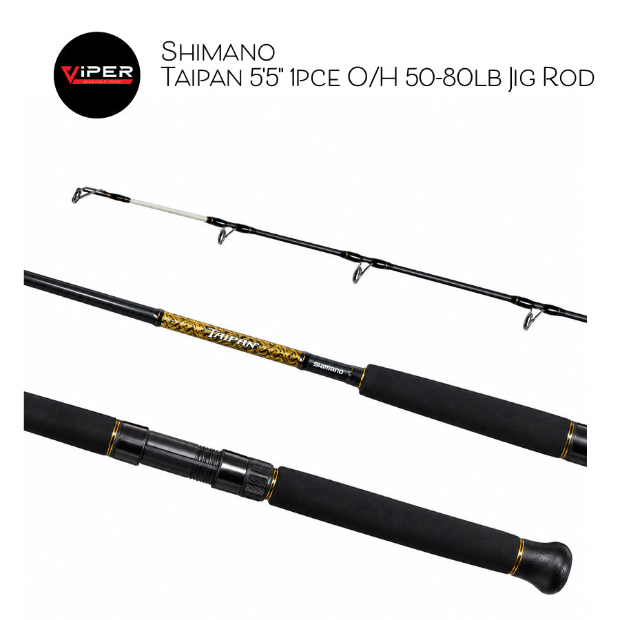 Shimano - Taipan 5'5" 1pce O/H 50-80lb Jig Rod