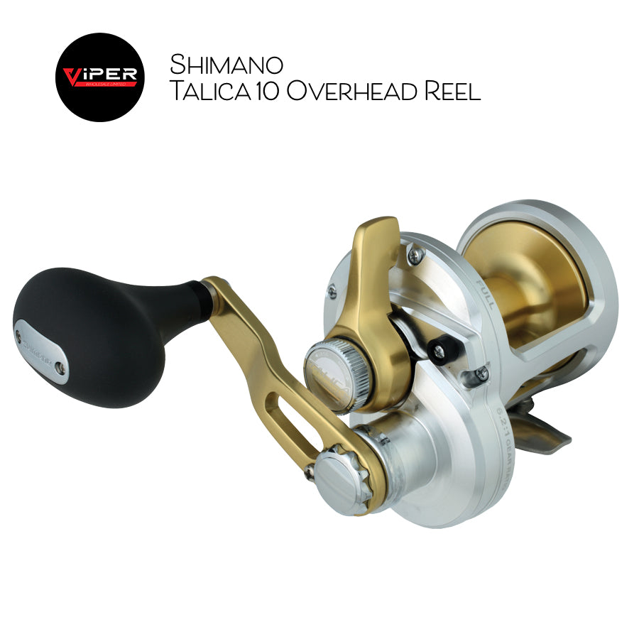 Shimano - Talica Single Speed Overhead Reels (8, 10, 12)