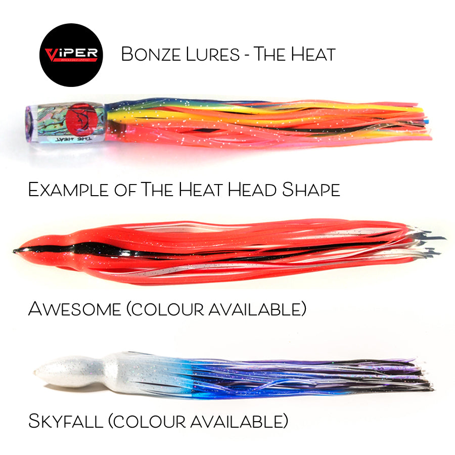Bonze - The Heat Game Lure Range (Light Tackle)
