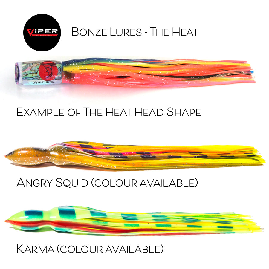 Bonze - The Heat Game Lure Range (Light Tackle)