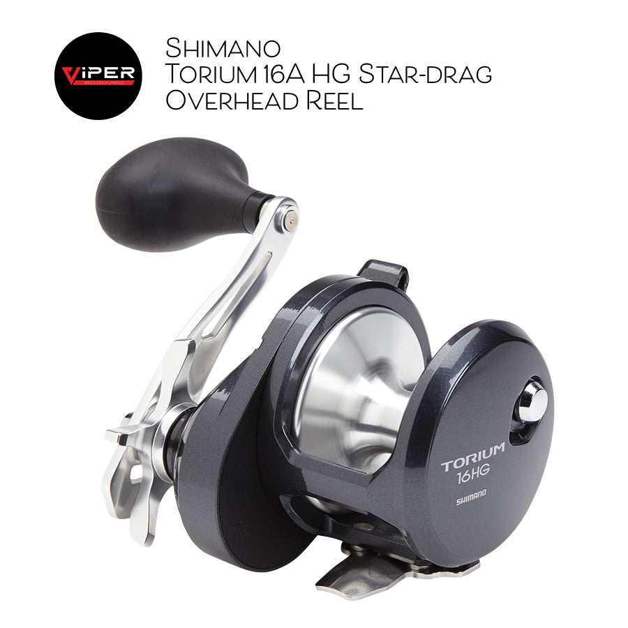Shimano - Torium 16A HG Star-Drag Overhead Reel