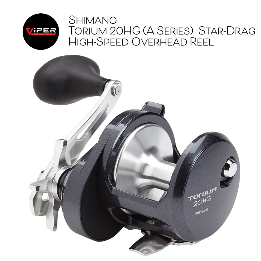 Shimano - Torium 20HG (A Series)  Star-Drag High-Speed Overhead Reel