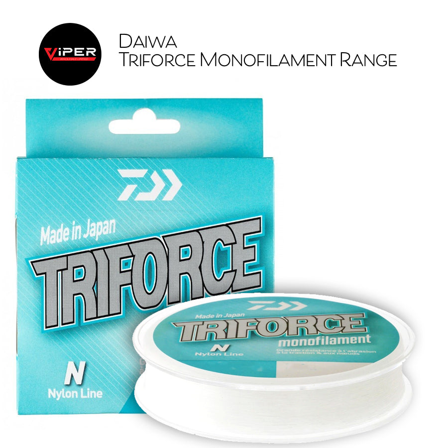 Daiwa - Triforce Monofilament Line Range (Clear)