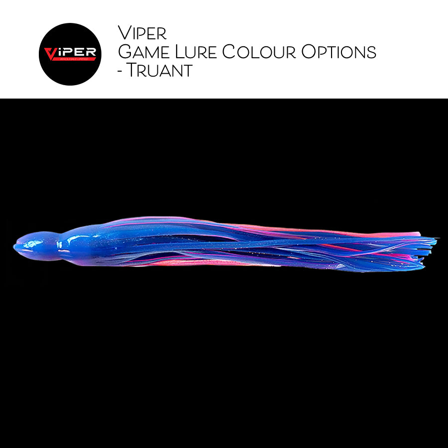 Viper - Banshee Game Lure (Rigged or Unrigged, 32 Skirt Combos)