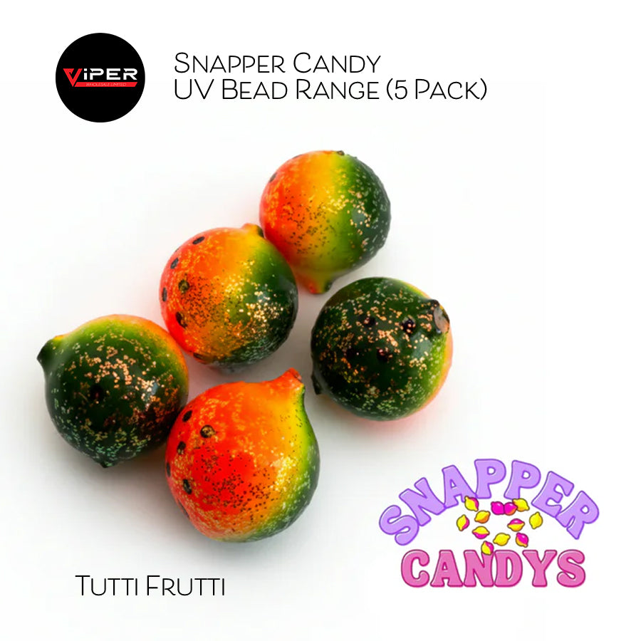 Snapper Candy - UV Bead Range (24 colours - 5 Pack)