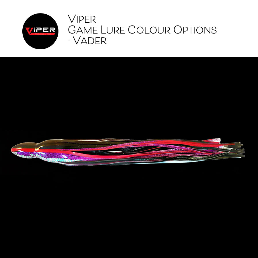Viper - Banshee Game Lure (Rigged or Unrigged, 32 Skirt Combos)