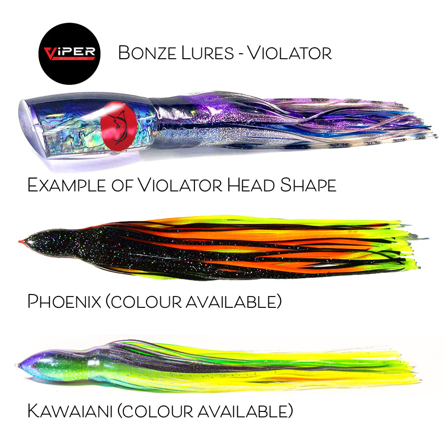 Bonze - Violator Game Lure Range (Heavy Tackle)