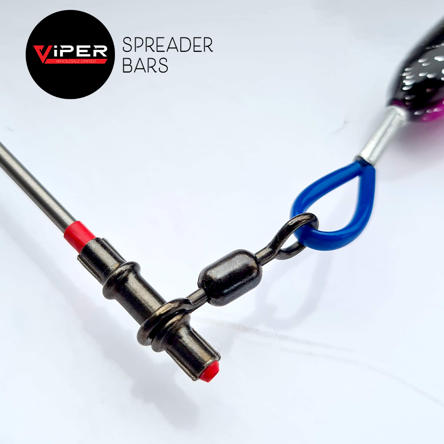Viper - Titanium Squid Spreader Bars (2 Sizes - 3 Colour Options)