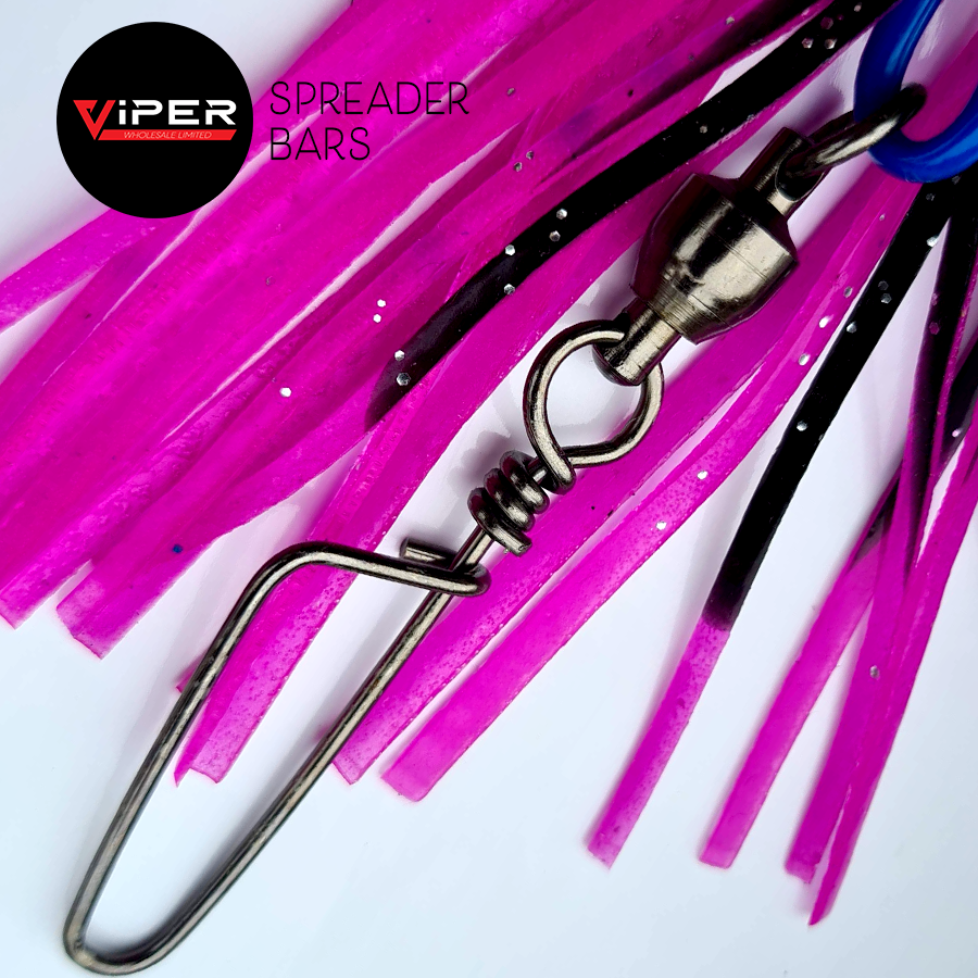Viper - Titanium Squid Spreader Bars (2 Sizes - 3 Colour Options)