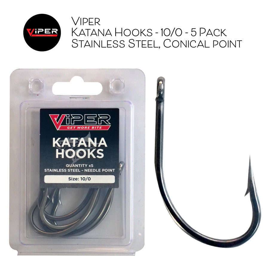 Viper - Katana Hooks - 5 Pack