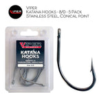 Viper - Katana Hooks - 5 Pack