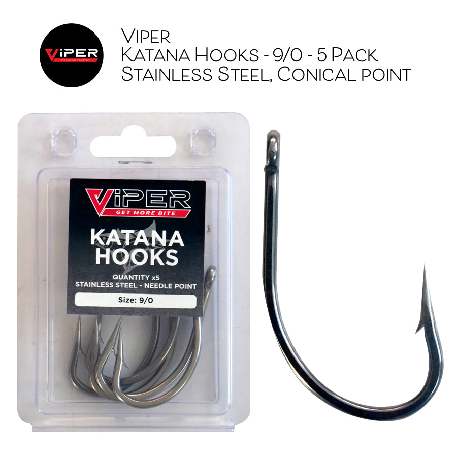 Viper - Katana Hooks - 5 Pack