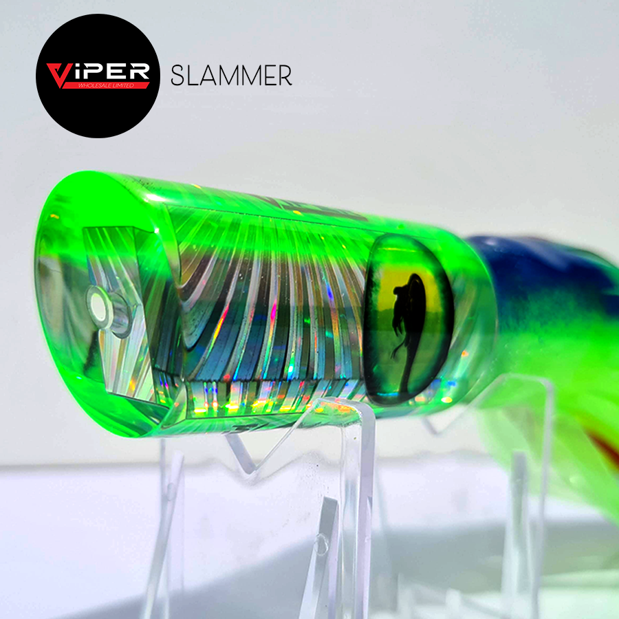 Viper - Slammer Game Lure (Rigged or Unrigged, 32 Skirt Combos)