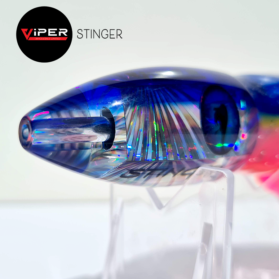 Viper - Stinger Game Lure (Rigged or Unrigged, 32 Skirt Combos)