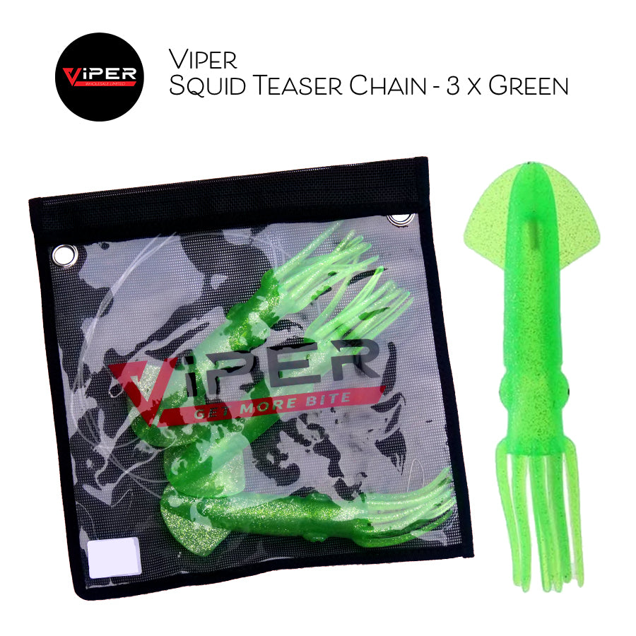Viper - Squid Teaser Chain Range (5 Colours)