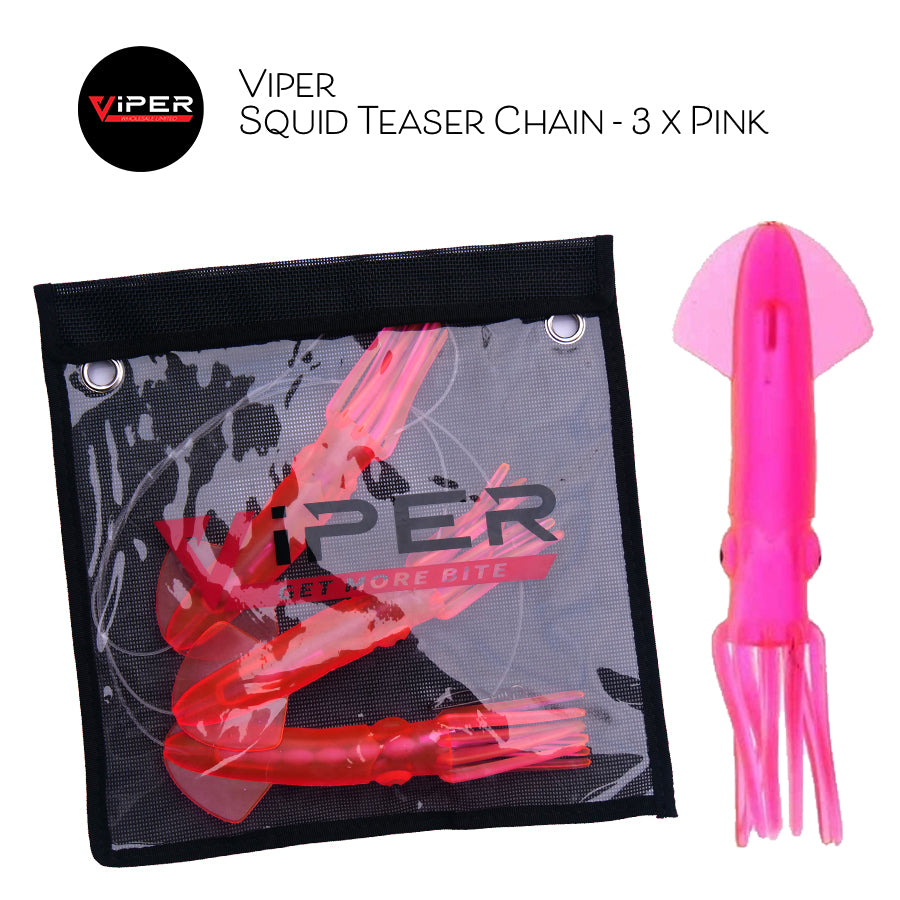 Viper - Squid Teaser Chain Range (5 Colours)