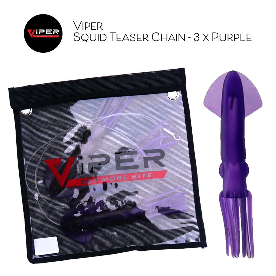 Viper - Squid Teaser Chain Range (5 Colours)