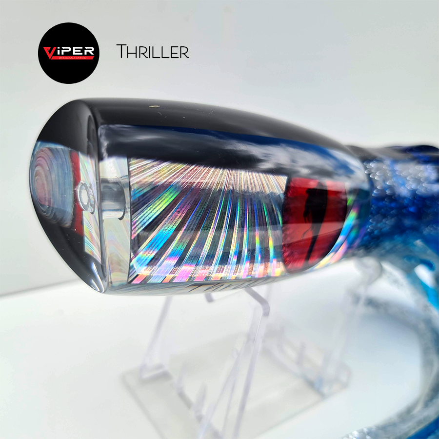 Viper - Thiller Game Lure (Rigged or Unrigged, 32 Skirt Combos)