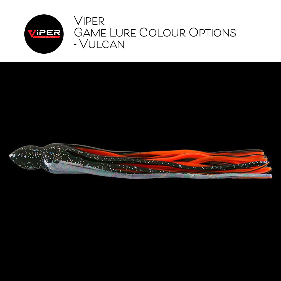 Viper - Banshee Game Lure (Rigged or Unrigged, 32 Skirt Combos)