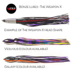 Bonze - The Weapon X Game Lure Range