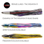 Bonze - The Weapon X Game Lure Range