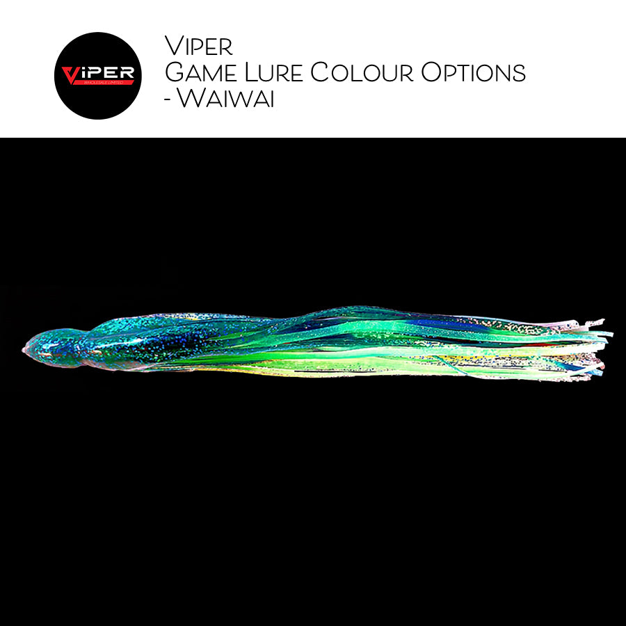 Viper - Banshee Game Lure (Rigged or Unrigged, 32 Skirt Combos)