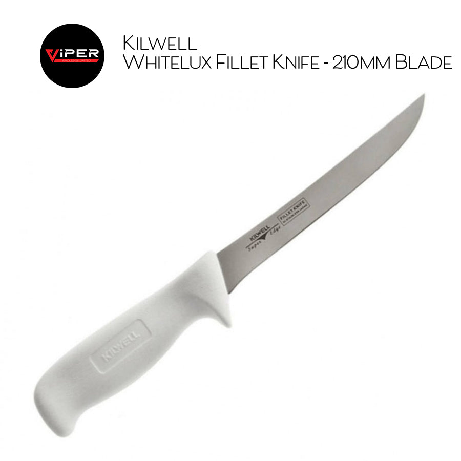 Kilwell -  Whitelux Knives (160mm Bait & 210mm Fillet)