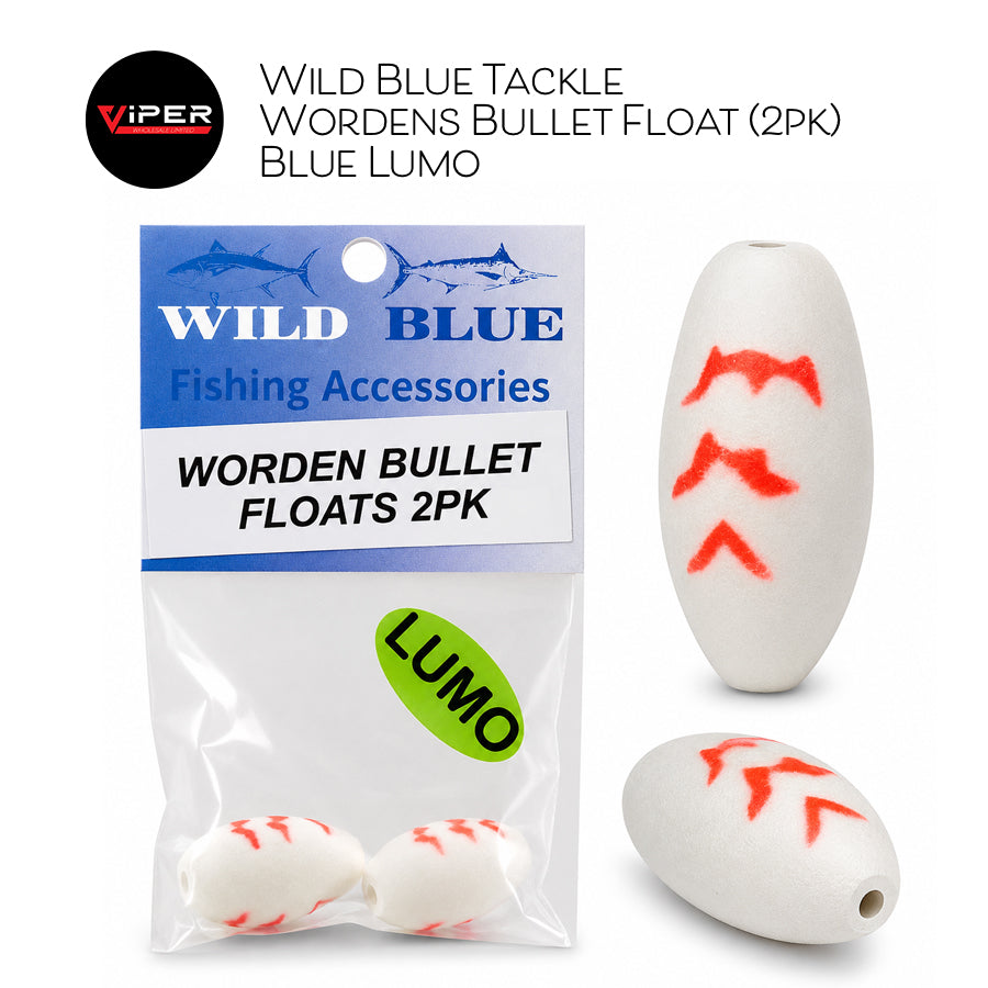 Wild Blue Tackle - Wordens Bullet Float Range (2pk)