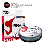 Daiwa - X8 J-Braid Multi-Colour Range (20lb, 30lb, 50lb, 80lb)