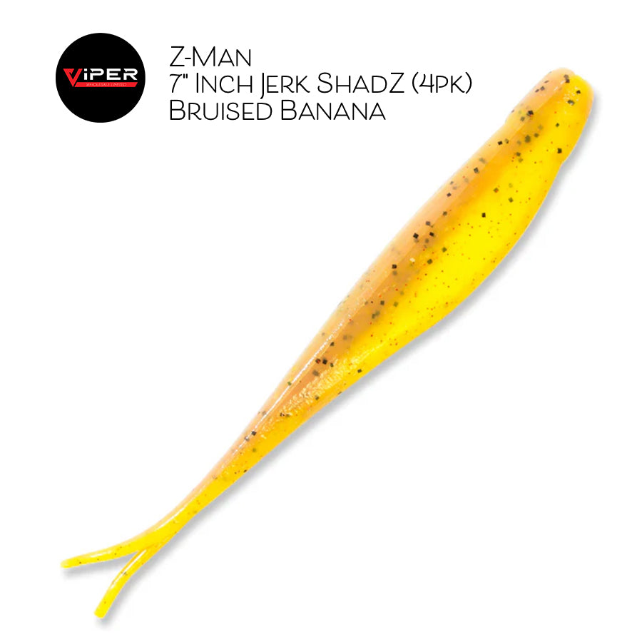 Z-Man - 7" Inch Jerk ShadZ (4pk) Range
